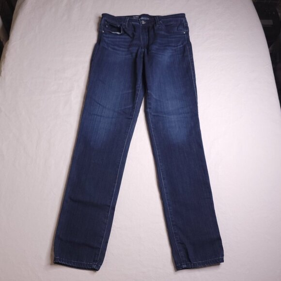 AG Womens The Prima Cigarette Leg Jeans 27R Low Rise Dark Wash Stretch - Picture 4 of 8